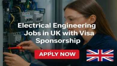 Electrical Engineering Jobs in UK with Visa Sponsorship