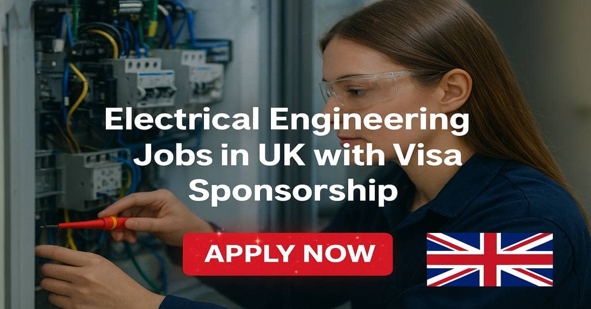 Electrical Engineering Jobs in UK with Visa Sponsorship