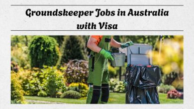 Groundskeeper Jobs in Australia with Visa