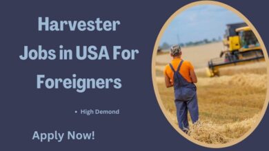 Harvester Jobs in USA For Foreigners