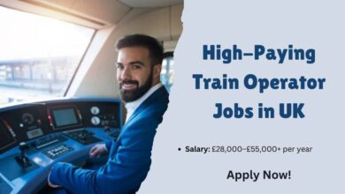 High-Paying Train Operator Jobs in UK