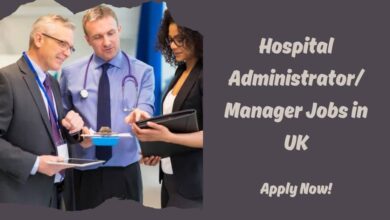 Hospital AdministratorManager Jobs in UK