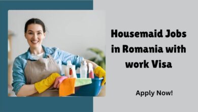 Housemaid Jobs in Romania with work Visa