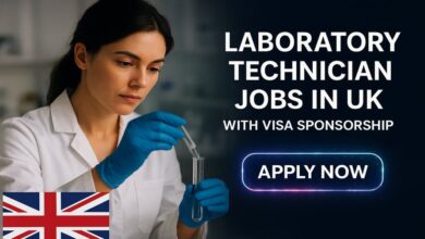 Laboratory Technician Jobs in UK with Visa Sponsorship