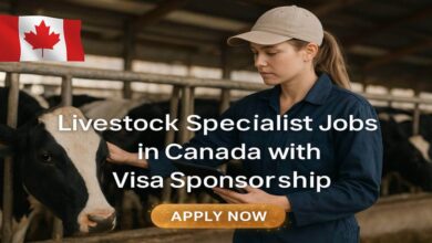 Livestock Specialist Jobs in Canada with Visa Sponsorship
