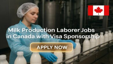 Milk Production Laborer Jobs in Canada with Visa Sponsorship