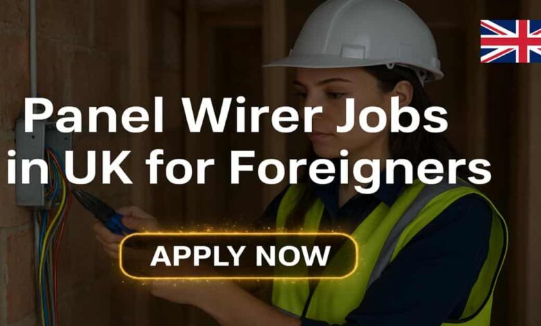 Panel Wirer Jobs in UK for Foreigners