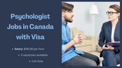Psychologist Jobs in Canada with Visa