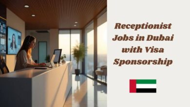Receptionist Jobs in Dubai with Visa Sponsorship