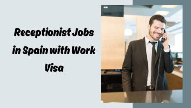 Receptionist Jobs in Spain with Work Visa