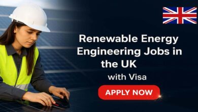 Renewable Energy Engineering Jobs in the UK with Visa