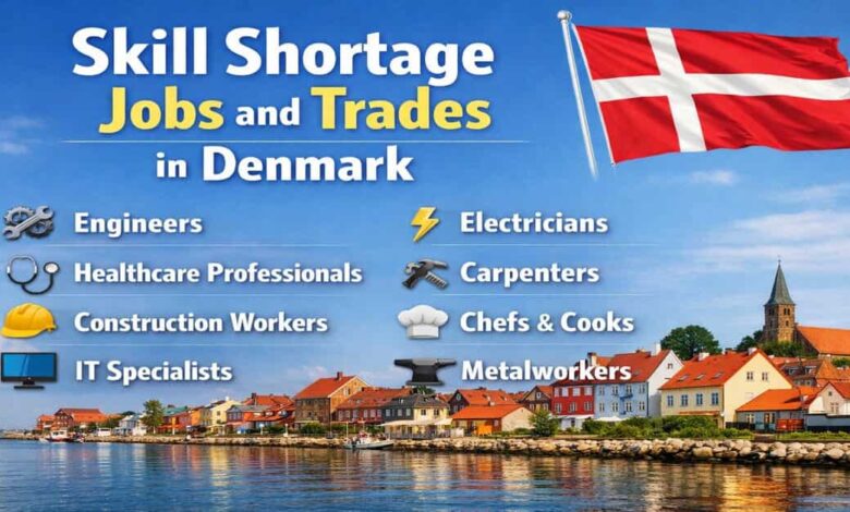 Skill Shortage Jobs and Trades in Denmark
