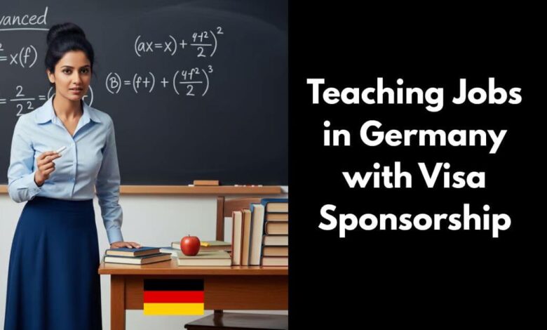 Teaching Jobs in Germany with Visa Sponsorship