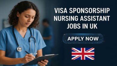 Visa Sponsorship Nursing Assistant Jobs in UK