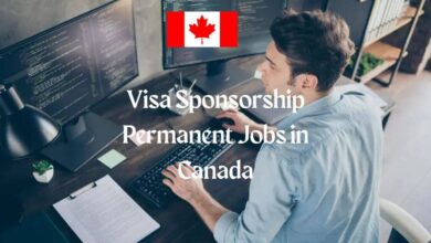Visa Sponsorship Permanent Jobs in Canada