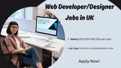 Web Developer/Designer Jobs in UK