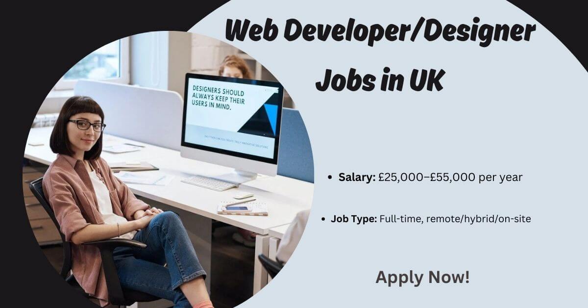 Web Developer/Designer Jobs in UK