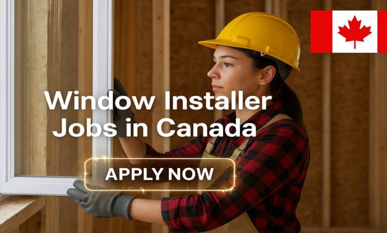 Window Installer Jobs in Canada