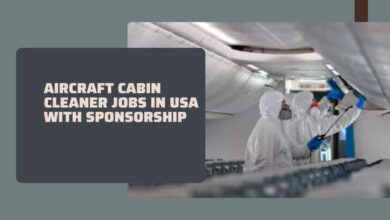 Aircraft Cabin Cleaner Jobs In USA With Sponsorship