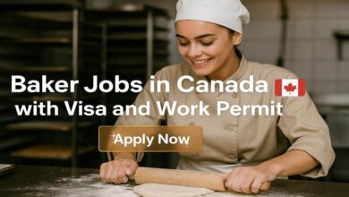 Baker Jobs in Canada with Visa and Work Permit