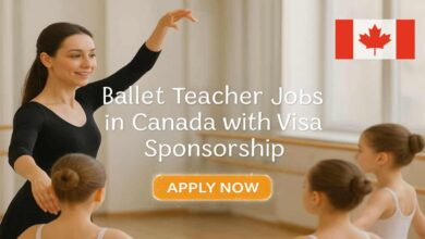 Ballet Teacher Jobs in Canada with Visa Sponsorship