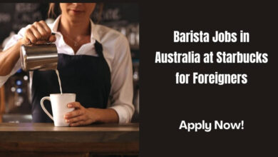 Barista Jobs in Australia at Starbucks for Foreigners