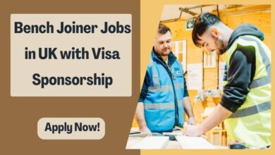 Bench Joiner Jobs in UK with Visa Sponsorship