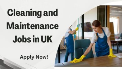 Cleaning and Maintenance Jobs in UK