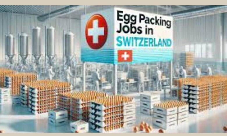 Egg Packing Jobs In Switzerland With Visa Sponsorship