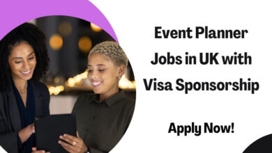 Event Planner Jobs in UK with Visa Sponsorship