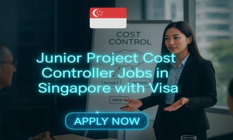 Junior Project Cost Controller Jobs in Singapore with Visa