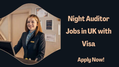 Night Auditor Jobs in UK with Visa