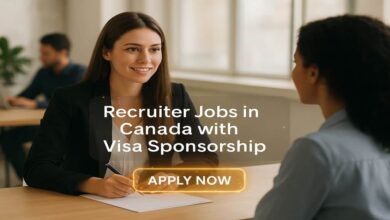 Recruiter Jobs in Canada with Visa Sponsorship