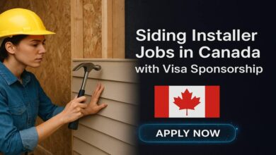 Siding Installer Jobs in Canada with Visa Sponsorship