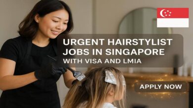 Urgent Hairstylist Jobs in Singapore with Visa and LMIA
