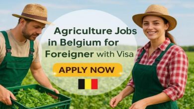 Agriculture Jobs in Belgium for Foreigner with Visa