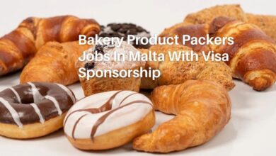 Bakery Product Packers Jobs In Malta With Visa Sponsorship