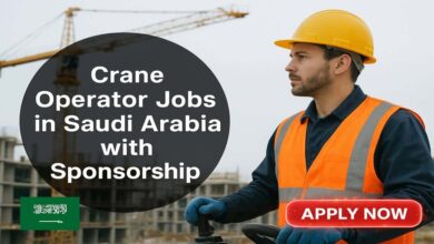 Crane Operator Jobs in Saudi Arabia with Sponsorship