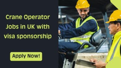 Crane Operator Jobs in UK with visa sponsorship