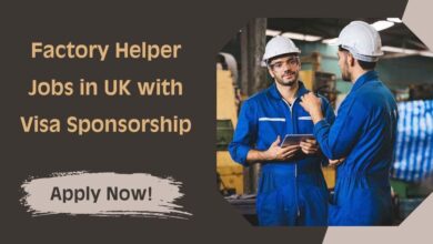Factory Helper Jobs in UK with Visa Sponsorship