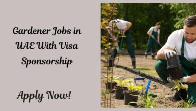 Gardener Jobs in UAE With Visa Sponsorship