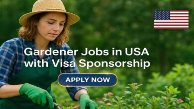 Gardener Jobs in USA with Visa Sponsorship