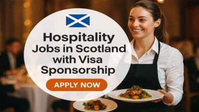 Hospitality Jobs in Scotland with Visa Sponsorship