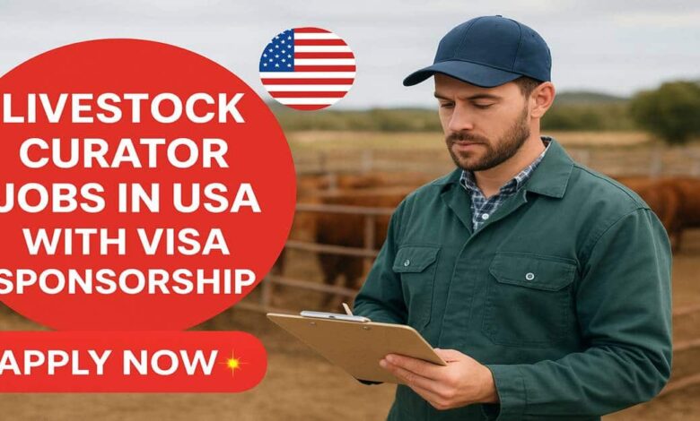 Livestock Curator Jobs in USA with Visa Sponsorship