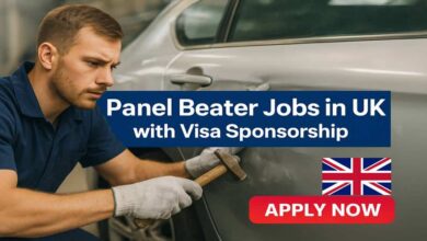 Panel Beater Jobs in UK with Visa Sponsorship