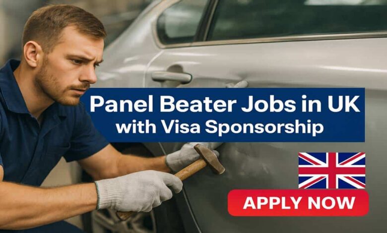 Panel Beater Jobs in UK with Visa Sponsorship