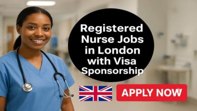 Registered Nurse Jobs in London with Visa Sponsorship