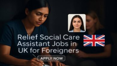 Relief Social Care Assistant Jobs in UK for Foreigners