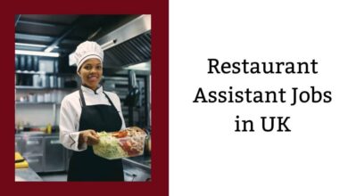 Restaurant Assistant Jobs in UK