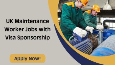 UK Maintenance Worker Jobs with Visa Sponsorship